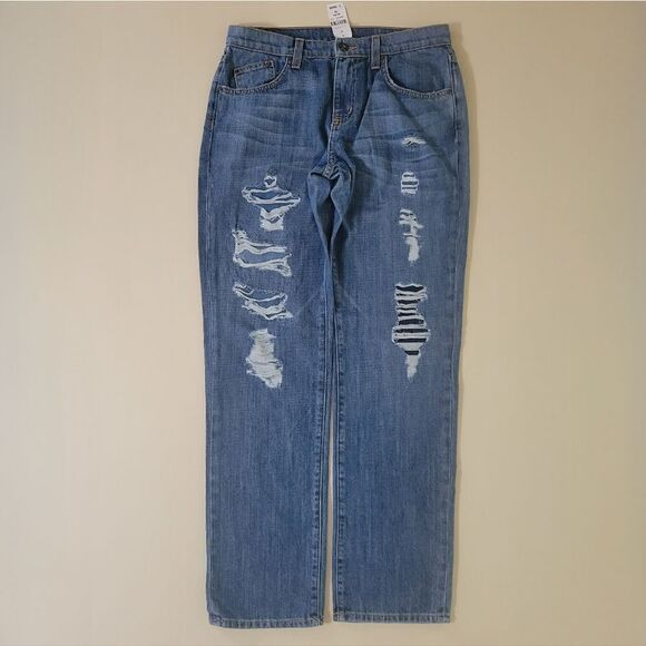 Carmar Women's Non-stretch Low Fit Baggy Distressed Jean - Picture 4 of 16